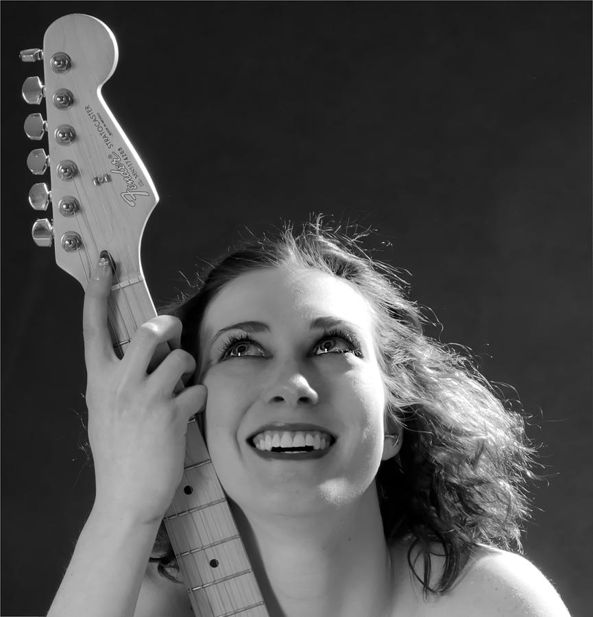 Nude Photograph - Nude Guitar 37 by Studiodreas Photography