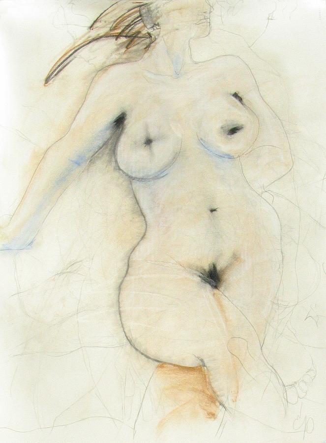 Nude of Your Dreams 1 Painting by Elizabeth Parashis