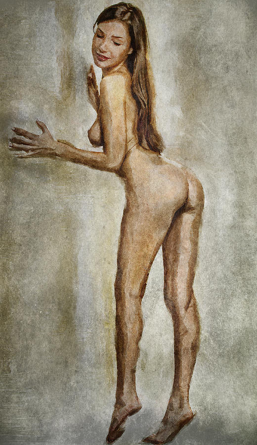 Naked Woman NSFW Art Vol.10: Sexy Nude Portrait Girls Illustration