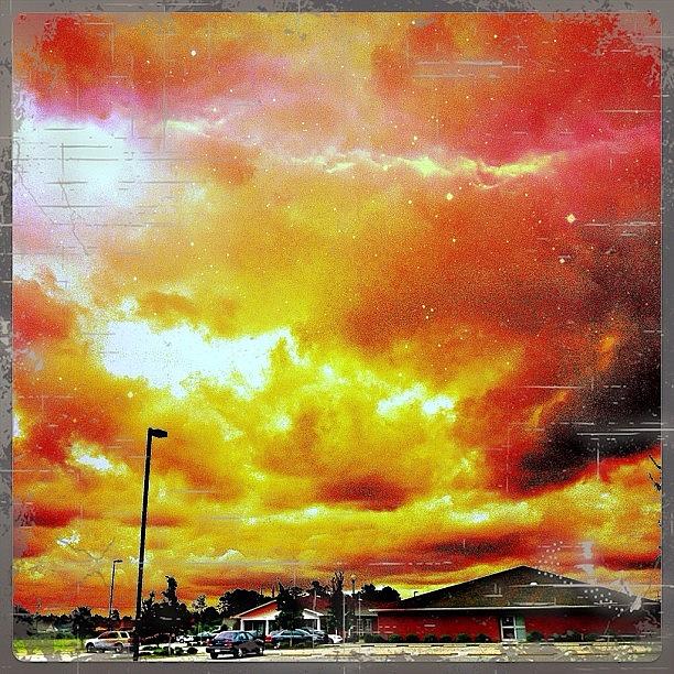 Cloud Photograph - Nursing Home In Hell. This Is Where I by Gregg      