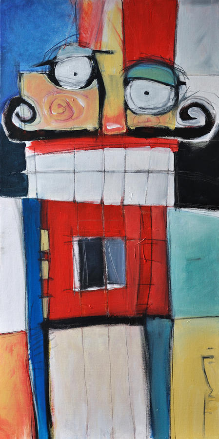 Abstract Painting - Nutcracker No.1 by Tim Nyberg