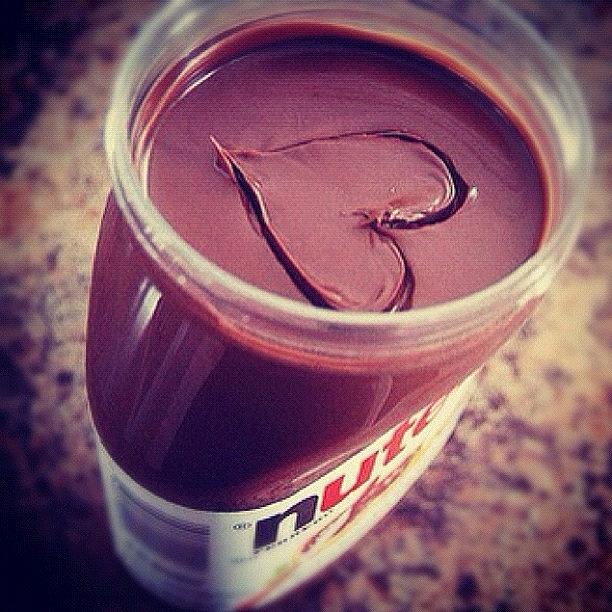 Spring Photograph - Nutella Anyone? by Safeeyah B