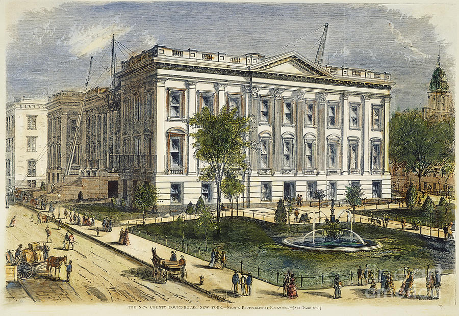Ny County Courthouse Photograph by Granger Ny County Courthouse Photograph by Granger