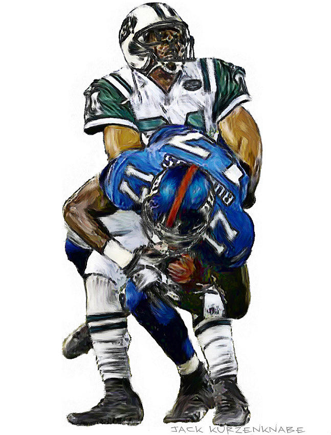 Ny Giants Plaxico Burress Ny Jets Darrelle Revis