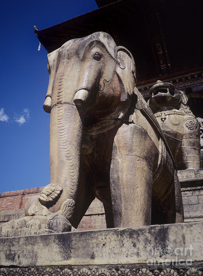 Nyatapola Temple - Bhaktapur Nepal Photograph by Craig Lovell