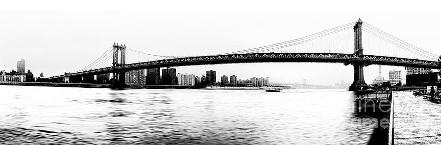 NYC - Manhattan Bridge Photograph by Hannes Cmarits