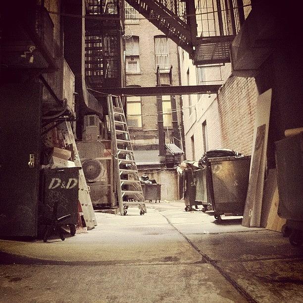 New York City Photograph - Nyc Alley. #nyc #ally #inthecut by Michael Arguello