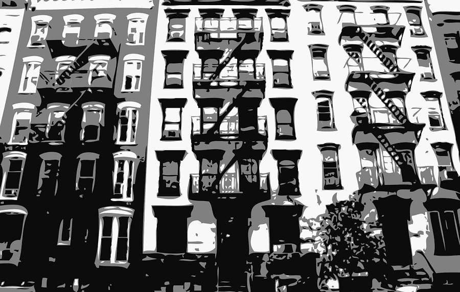 NYC Apartment BW3 Photograph by Scott Kelley