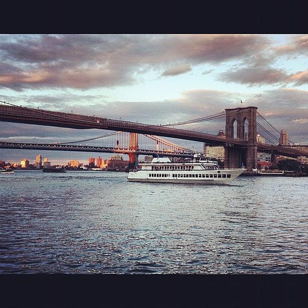 New York City Photograph - #nyc #brooklynbridge by Lauren Smith