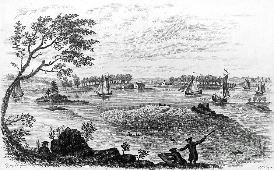 NYC: EAST RIVER, c1775 Photograph by Granger NYC: EAST RIVER, c1775 Photograph by Granger
