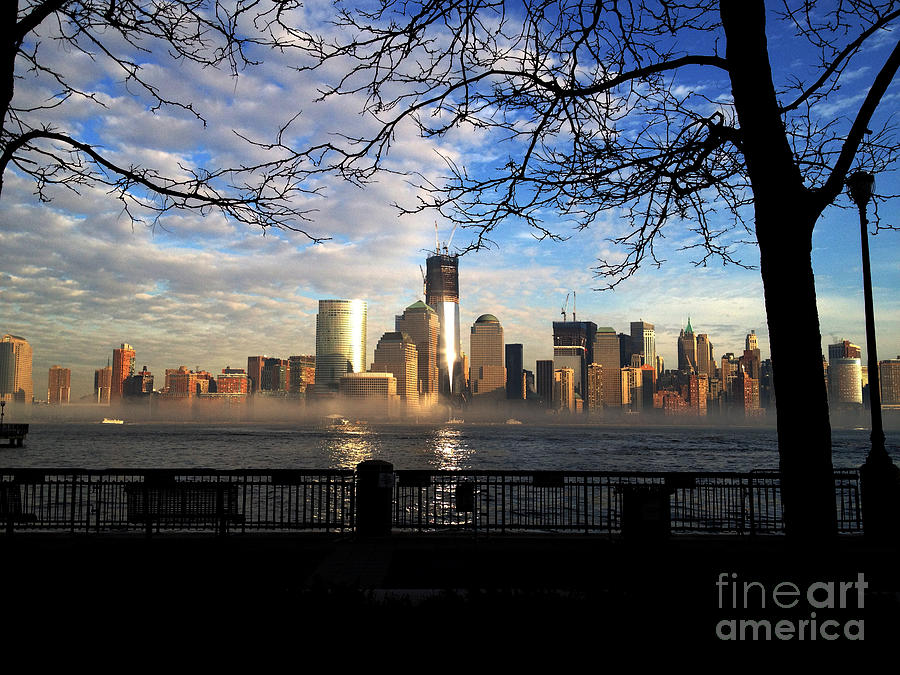NYC Fog Photograph by Thanh Tran