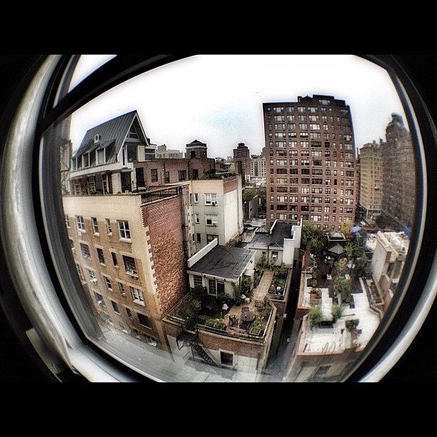 Architecture Photograph - #nyc #rooftop #newyork #architecture by Elizabeth Maldonado