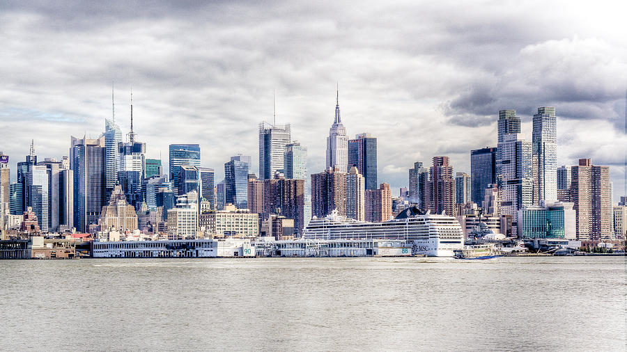 NYC Skyline 2 Photograph by Rob Narwid
