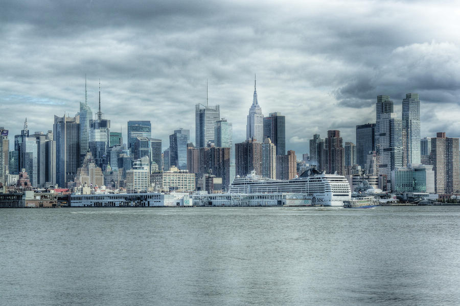 New York City Photograph - NYC Skyline by Rob Narwid