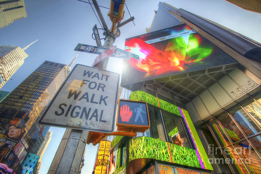 NYC Street Signs Photograph by Yhun Suarez