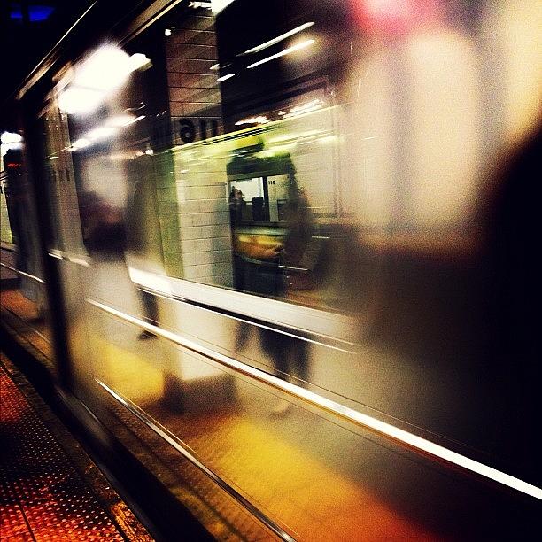 Train Photograph - Nyc Subway by Natasha Marco