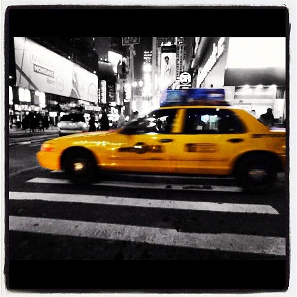 New York City Photograph - Nyc Taxi!!! 👋😃🚕🗽 by Luis Alberto