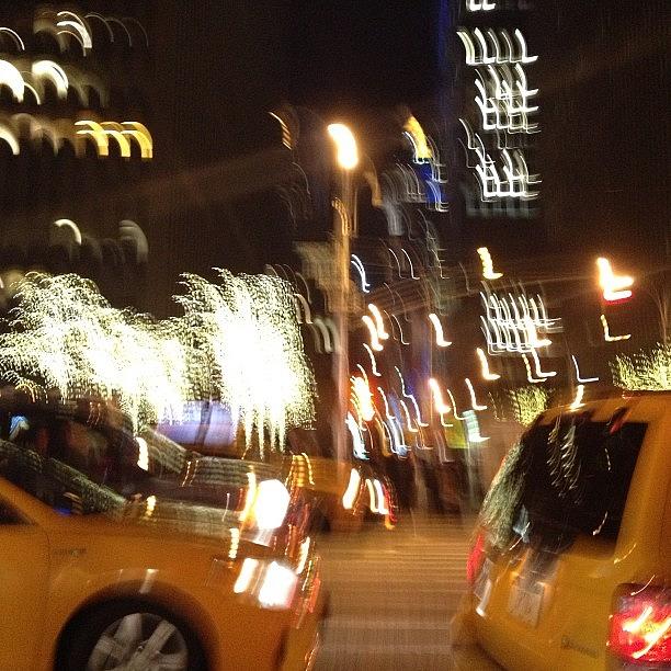 New York City Photograph - #nyc Yellow Cabs. #newyork by David Lynch