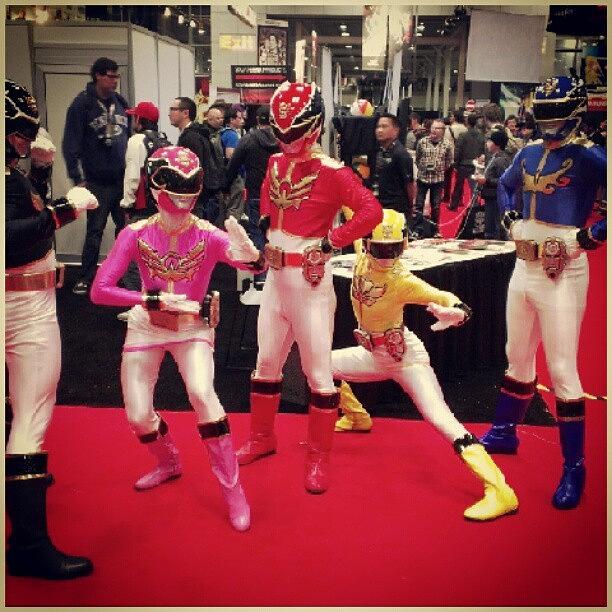 New York City Photograph - #nycc #powerrangers #nyc #comic-con by Wyn Francis