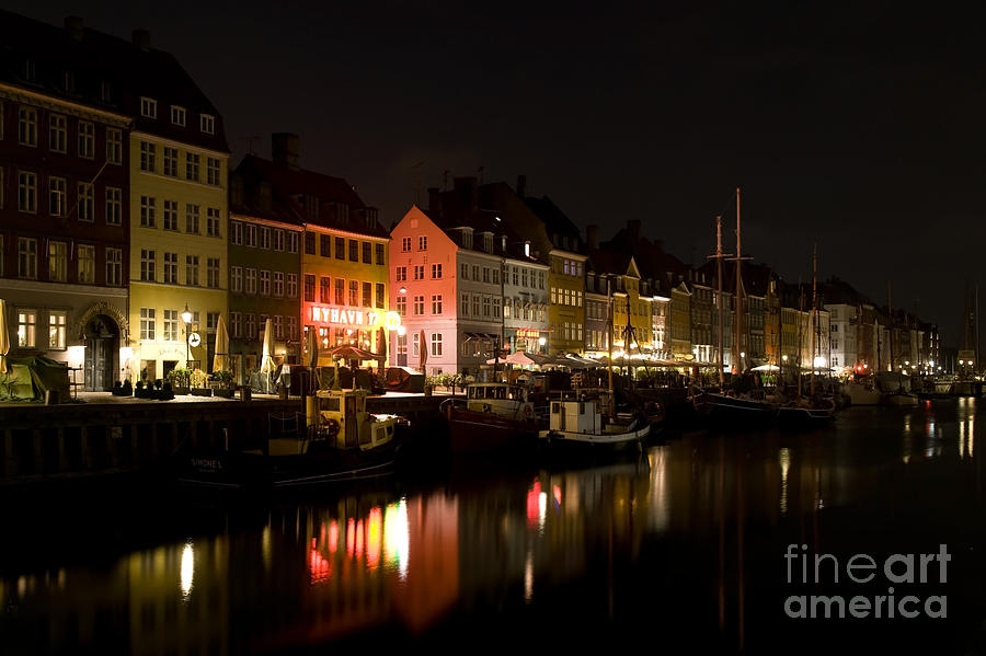 Nyhavn Photograph by Jorgen Norgaard