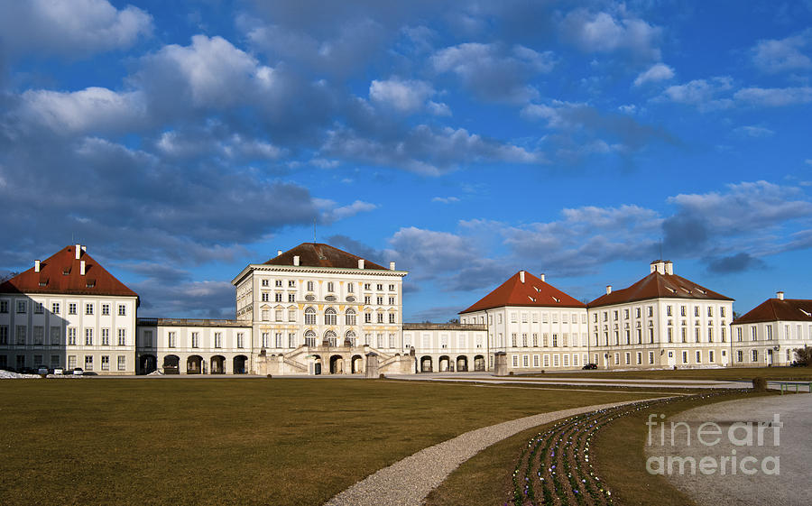 Nymphenburg palace in Spring time Photograph by Andrew  Michael