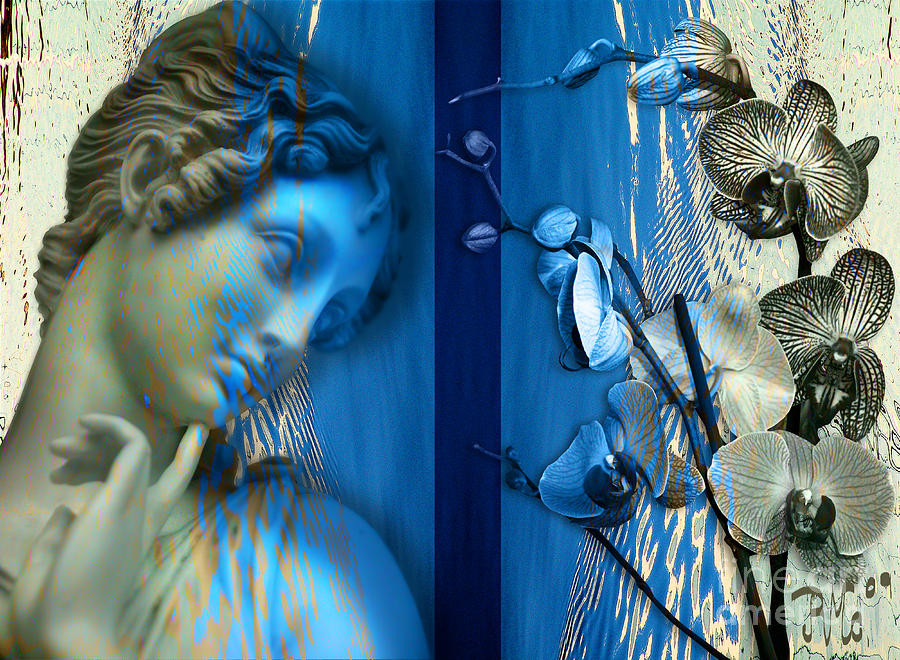 Spirituality Digital Art - O Tu... Suavissima Virga by Rosa Cobos