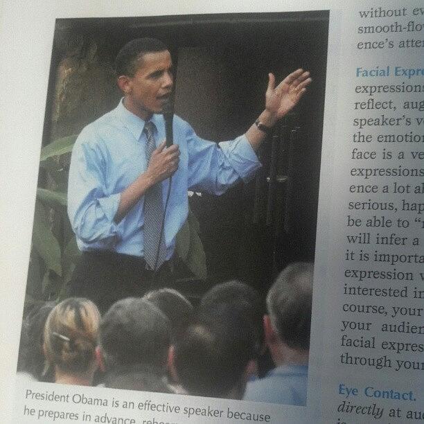 Obama Is In My Communications Text Book Photograph by Victoria Caporelli