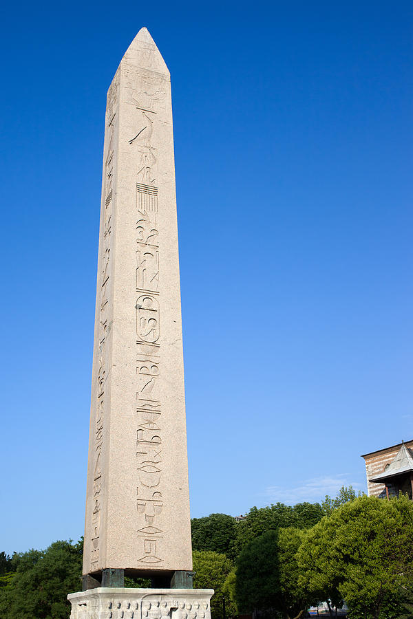Turkey Photograph - Obelisk of Theodosius by Artur Bogacki