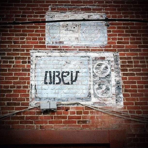Brick Photograph - Obey The Tv #echopark by Andres Cruz
