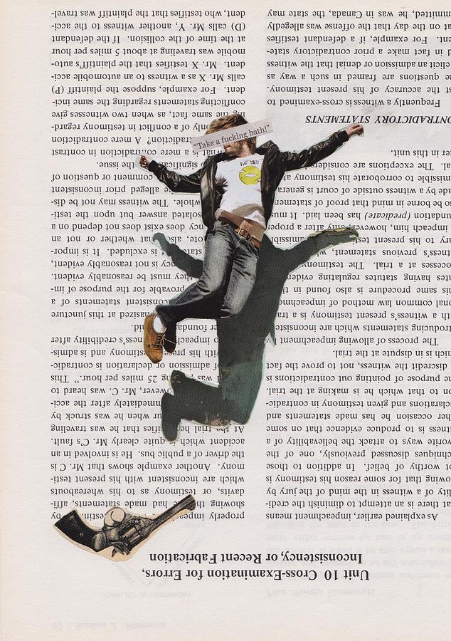 Collage Mixed Media - Occupy  by Jessica Lentz