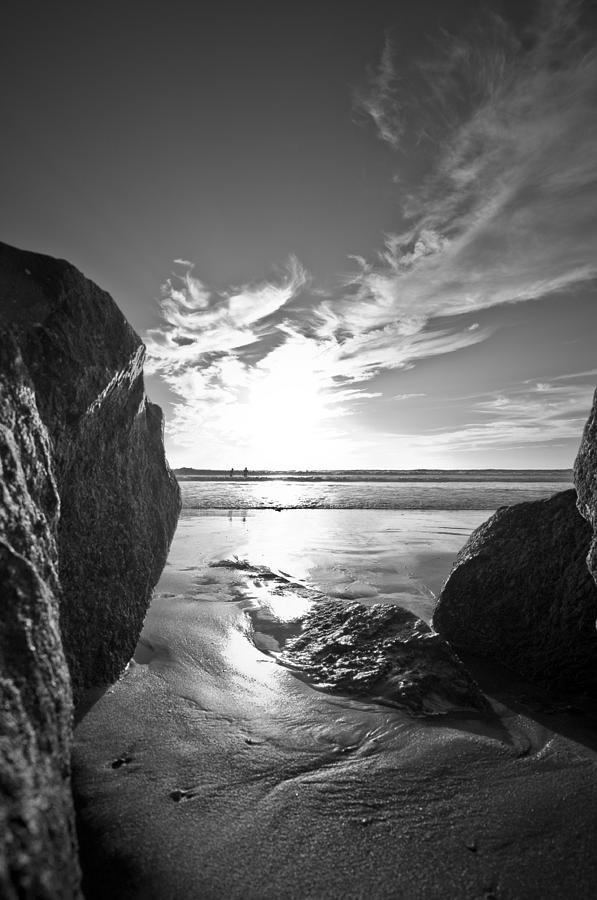 Ocean Beach Sunset Photograph by Mickey Clausen