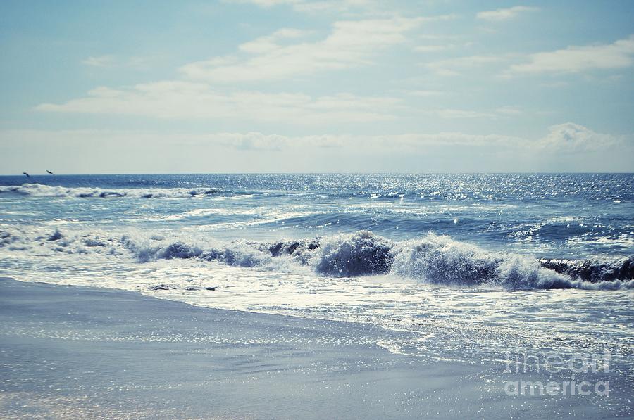 Ocean Blue Photograph by Lisa Argyropoulos
