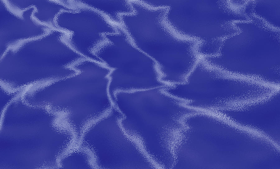 Ocean Blue Digital Art by Saad Hasnain