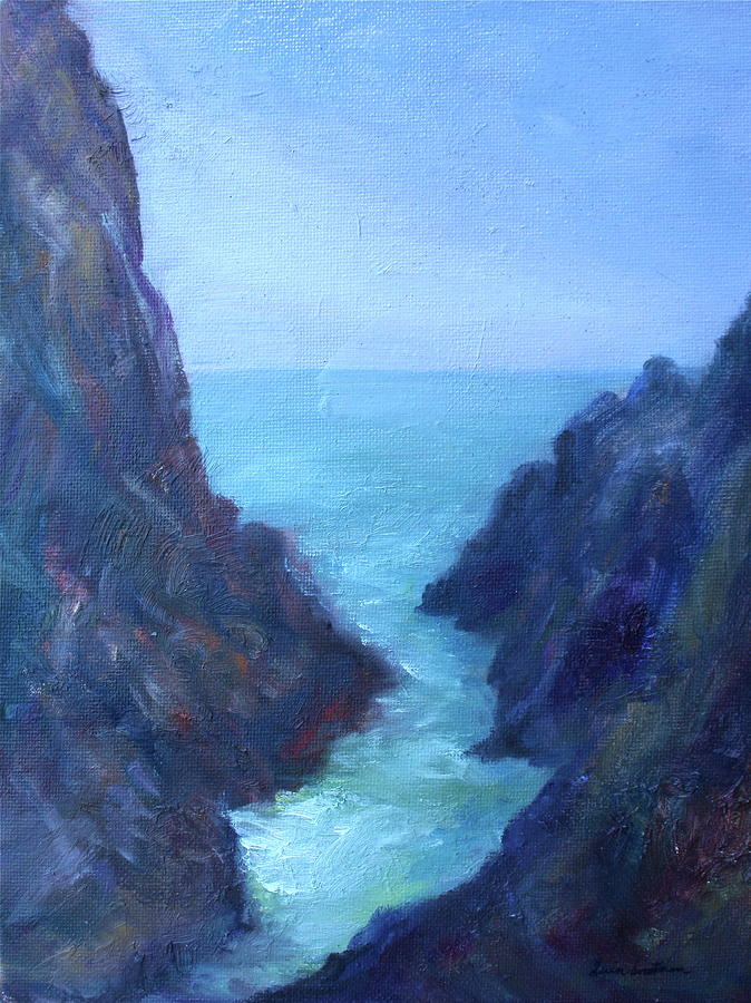 Ocean Chasm Painting