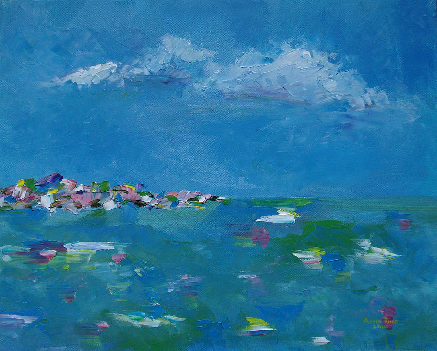 Ocean Delight Painting by Judith Rhue