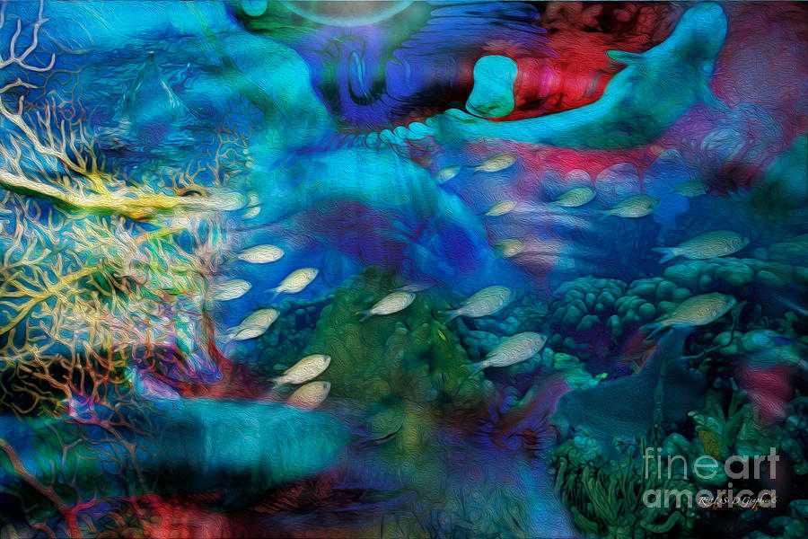 Ocean Dreams Digital Art by Rhonda Strickland