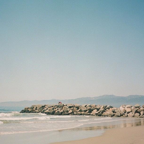 Summer Photograph - Ocean #losangeles #filmphotography by Eileen Garcia Photography