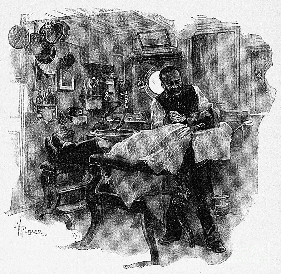 Ocean Steamer: Barber, 1890 Photograph by Granger