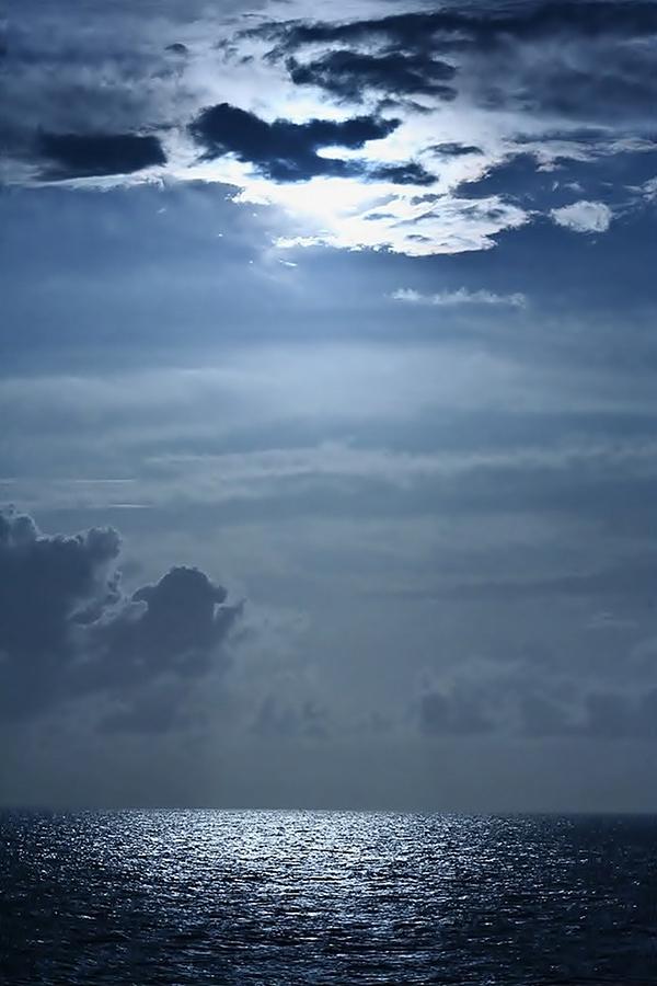Nature Photograph - Ocean Sunrise by Louise Mingua