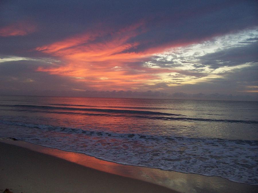 Nature Photograph - Ocean Sunrise by Sheila Silverstein