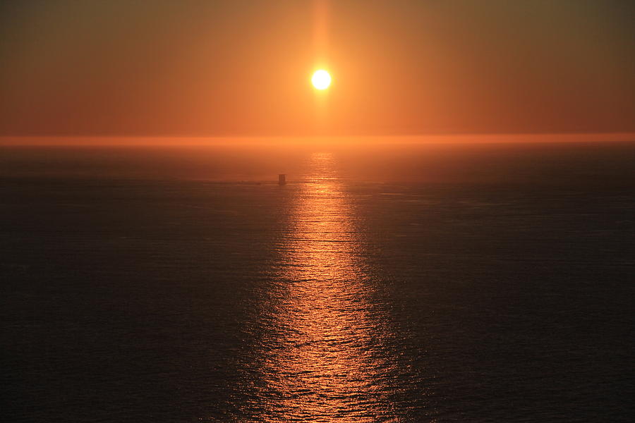 Ocean Sunset Cross Photograph by Daniel Appelt | Fine Art America