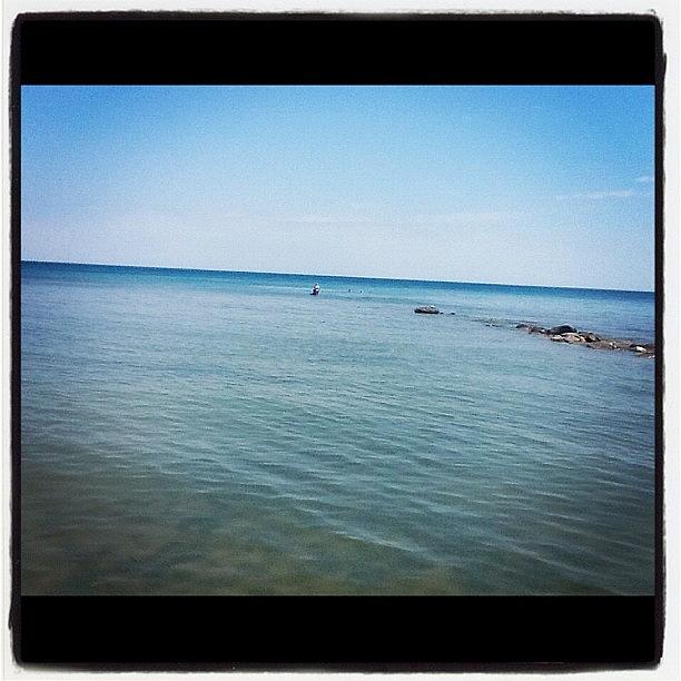 Ocean View Of Lake Huron Photograph by Kln Sink Ocean View Of Lake Huron Photograph by Kln Sink