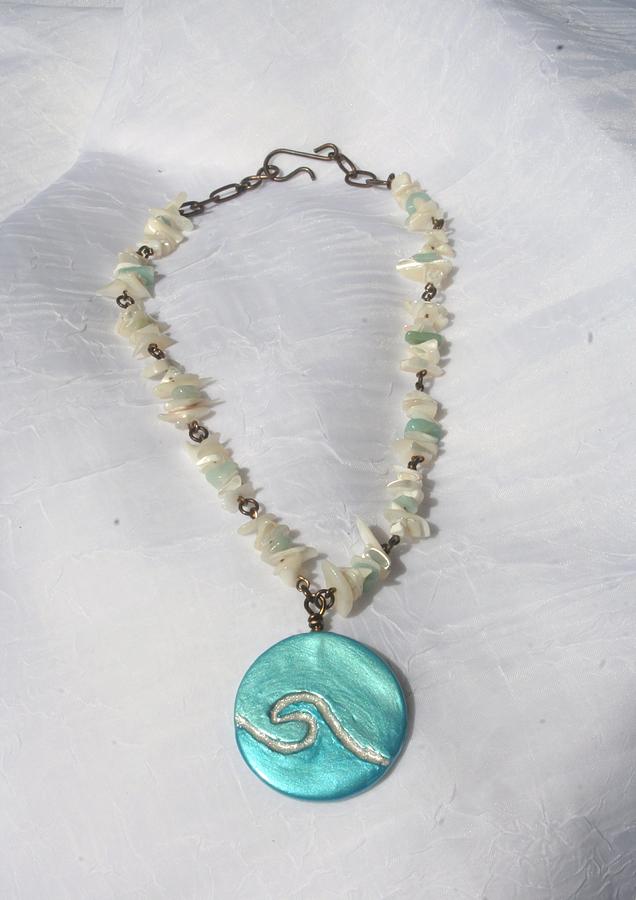 Ocean Wave Necklace Jewelry by ArtSea Fartsy