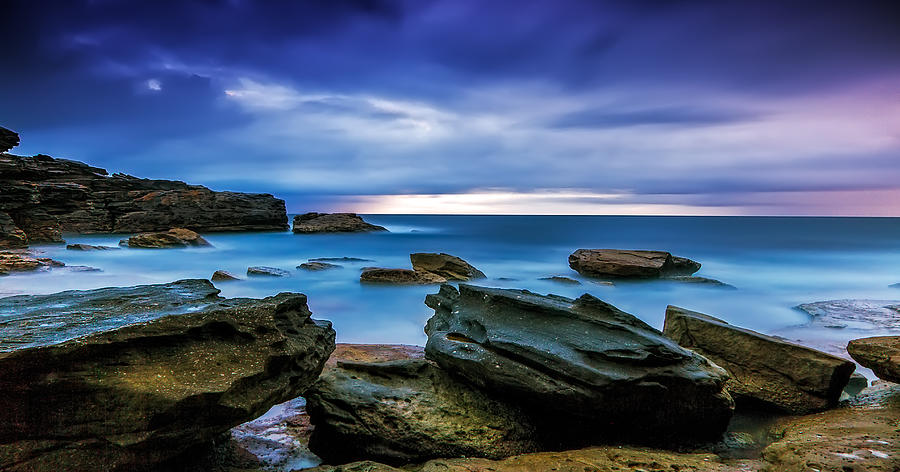 Oceans Blues Photograph by Mark Lucey