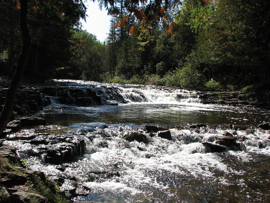 Ocqueoc Falls Photograph by Keith Stokes