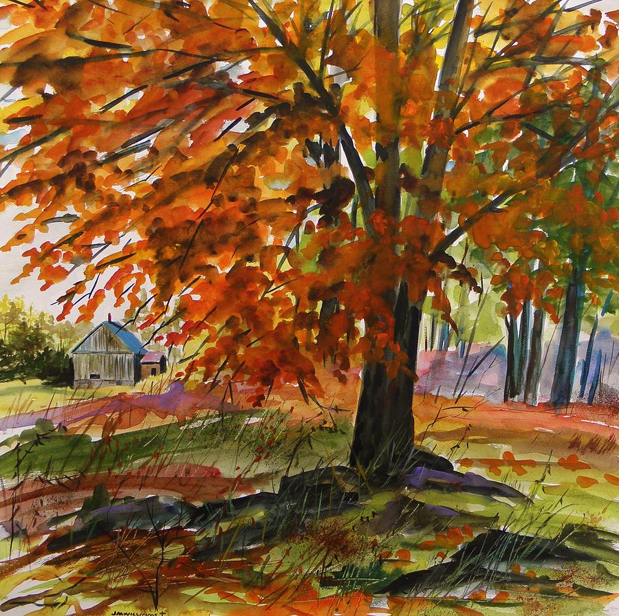 October Feel Painting by John Williams