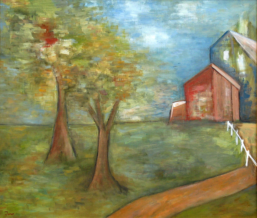 October Morning Painting by Trish Toro