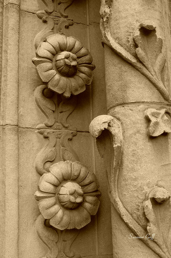 Ode to Julia Morgan in sepia Photograph by Suzanne Gaff