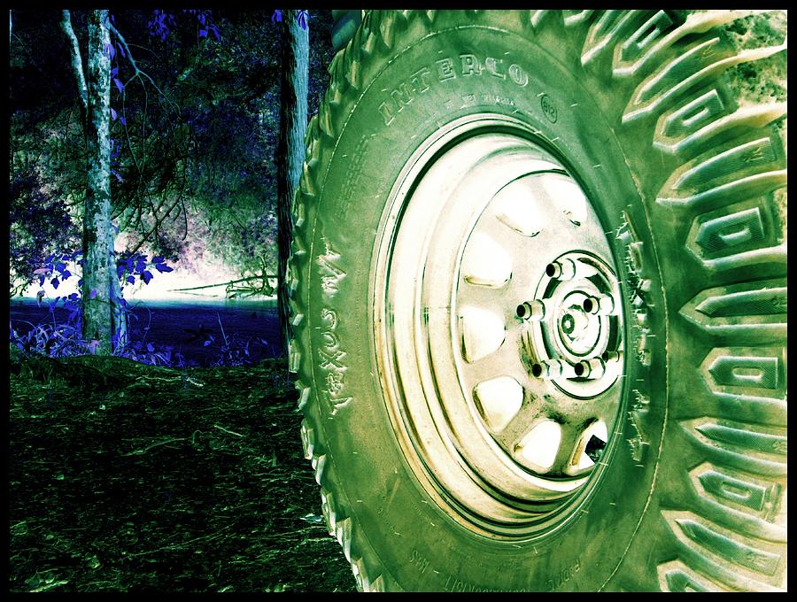 Tire Photograph - Off Road by Pam Utton