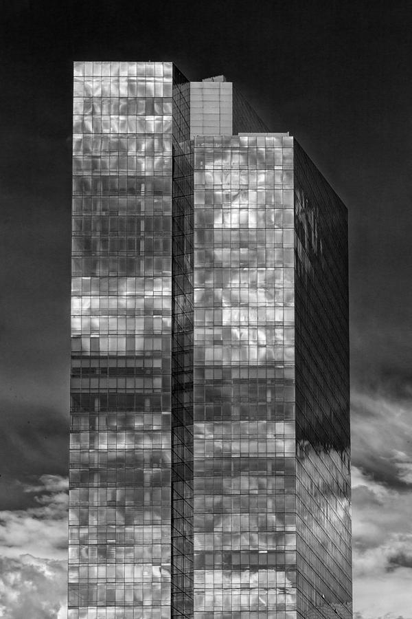 Office Buildings and Clouds White Plains NY 2 Photograph by Robert Ullmann